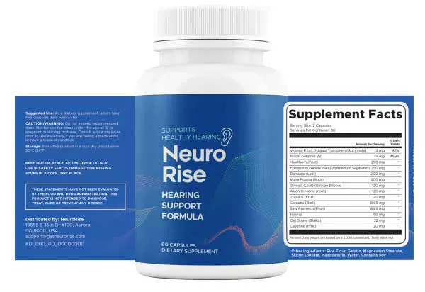 Neurorise Supplement Facts